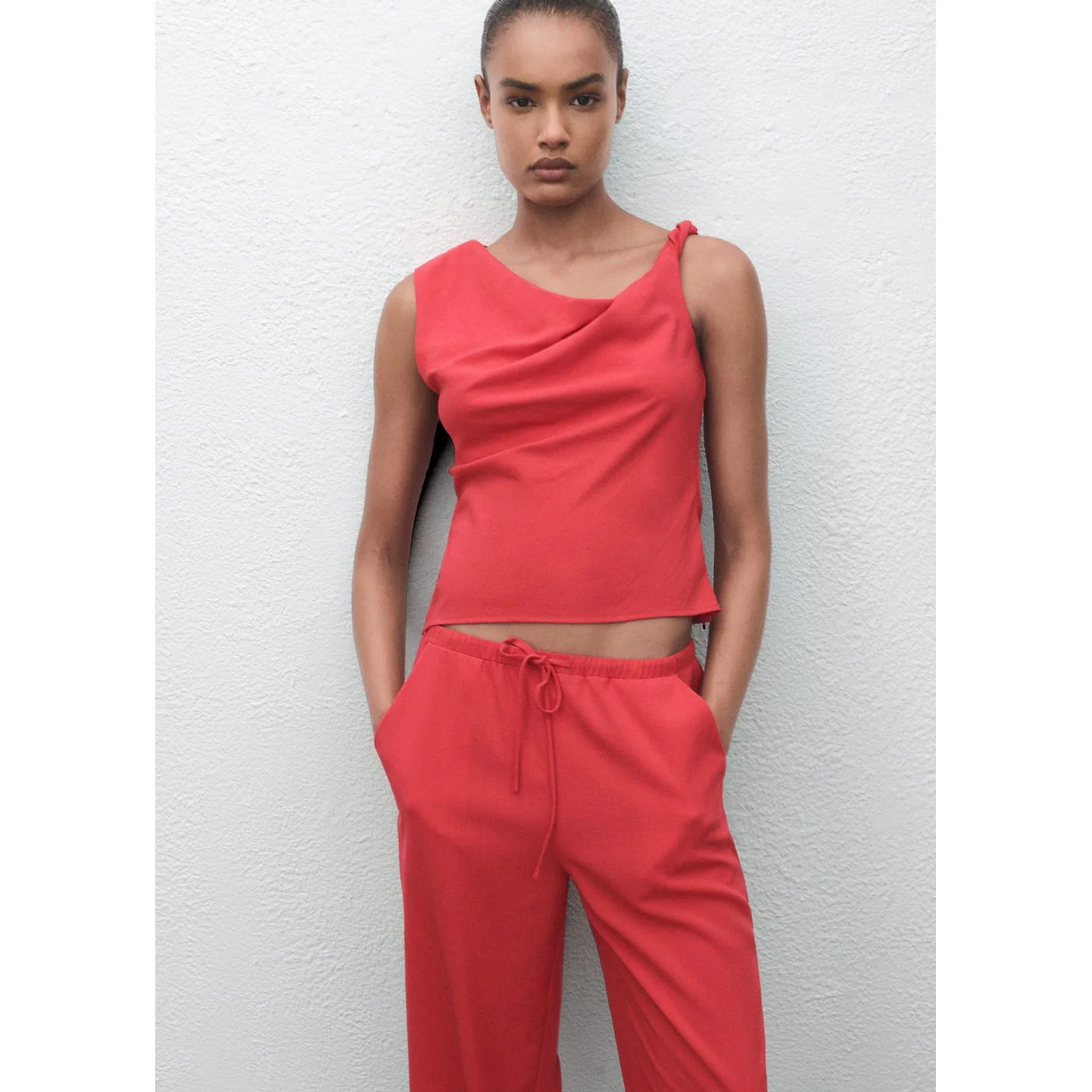 Pantalon Riga - Rouge - Image 4