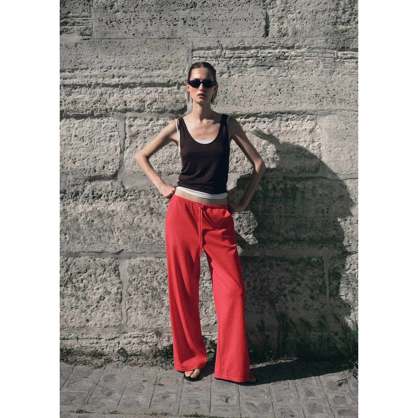 Pantalon Riga - Rouge - Image 6