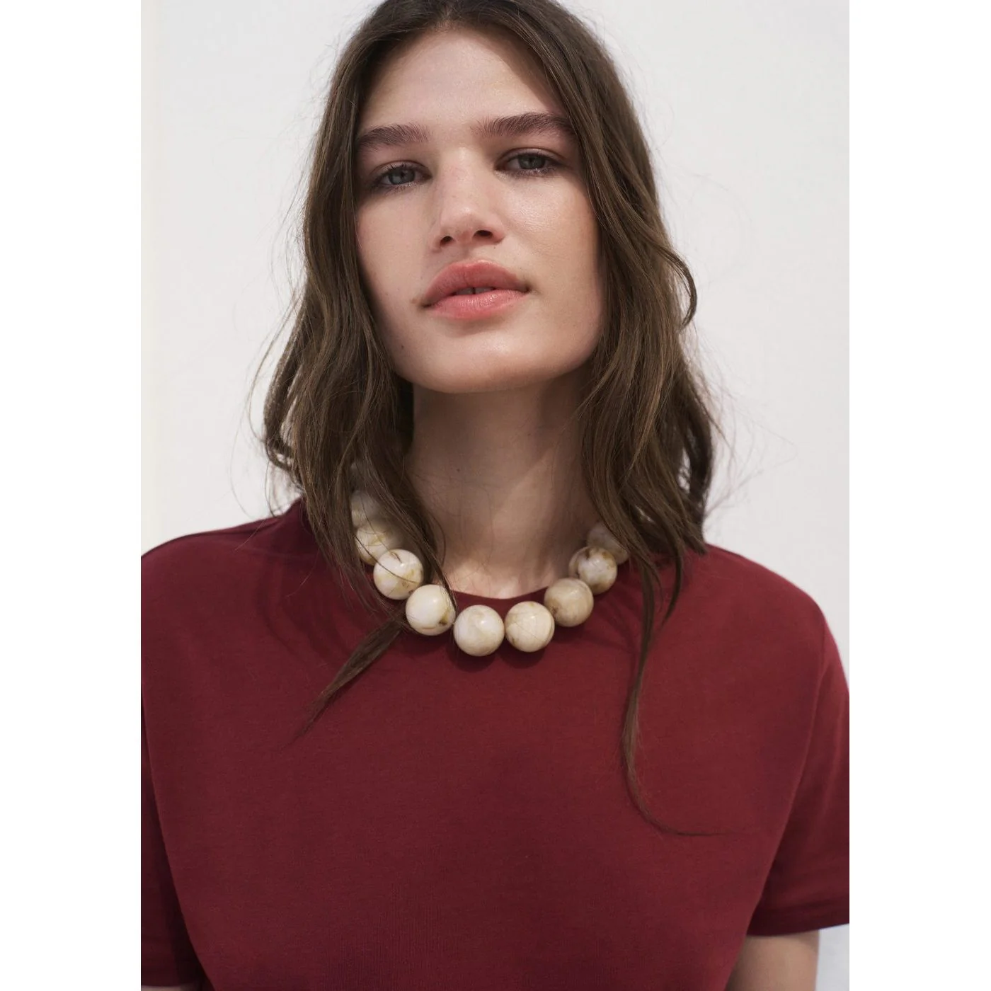 T-Shirt Chals - Grenat - Image 4