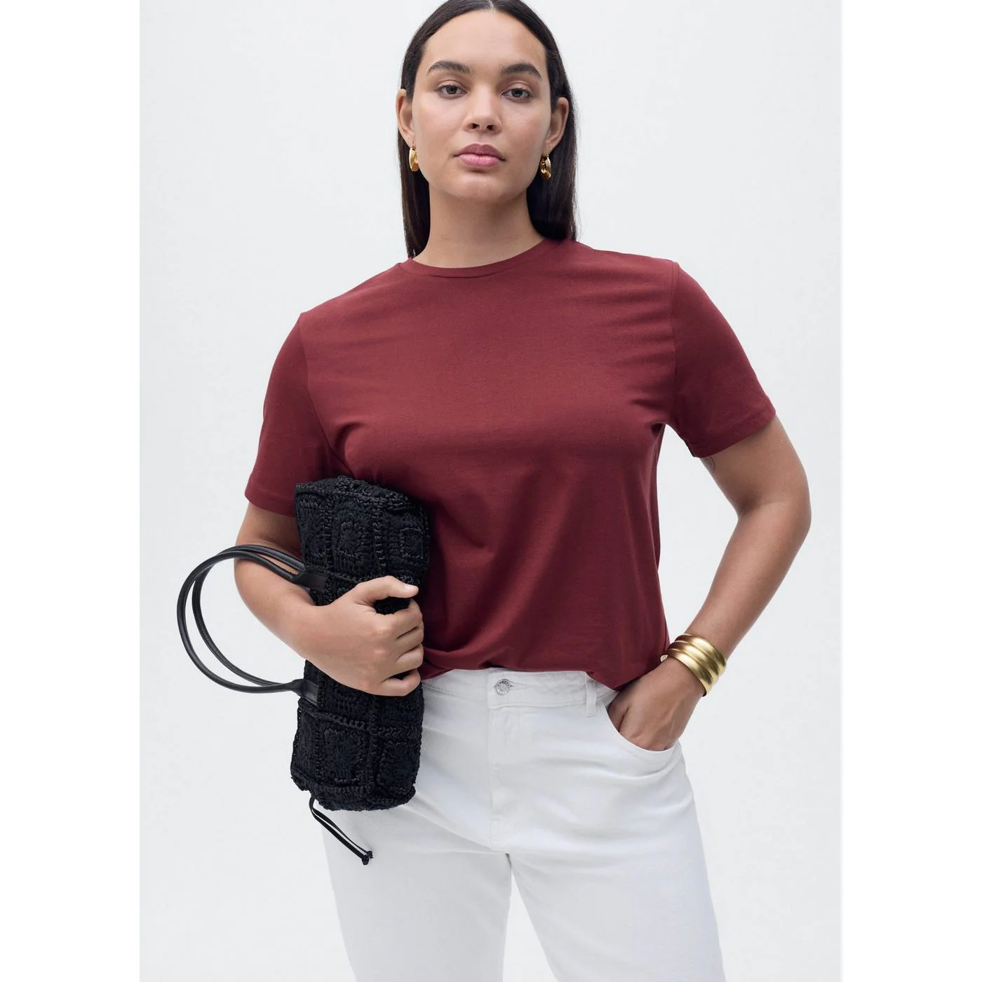 T-Shirt Chals - Grenat - Image 7