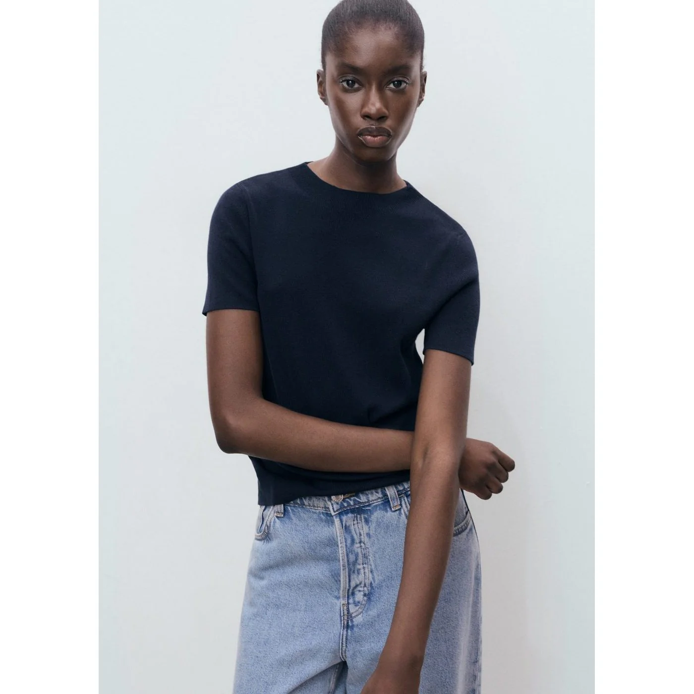 Pull Camel - Bleu Marine - Image 2