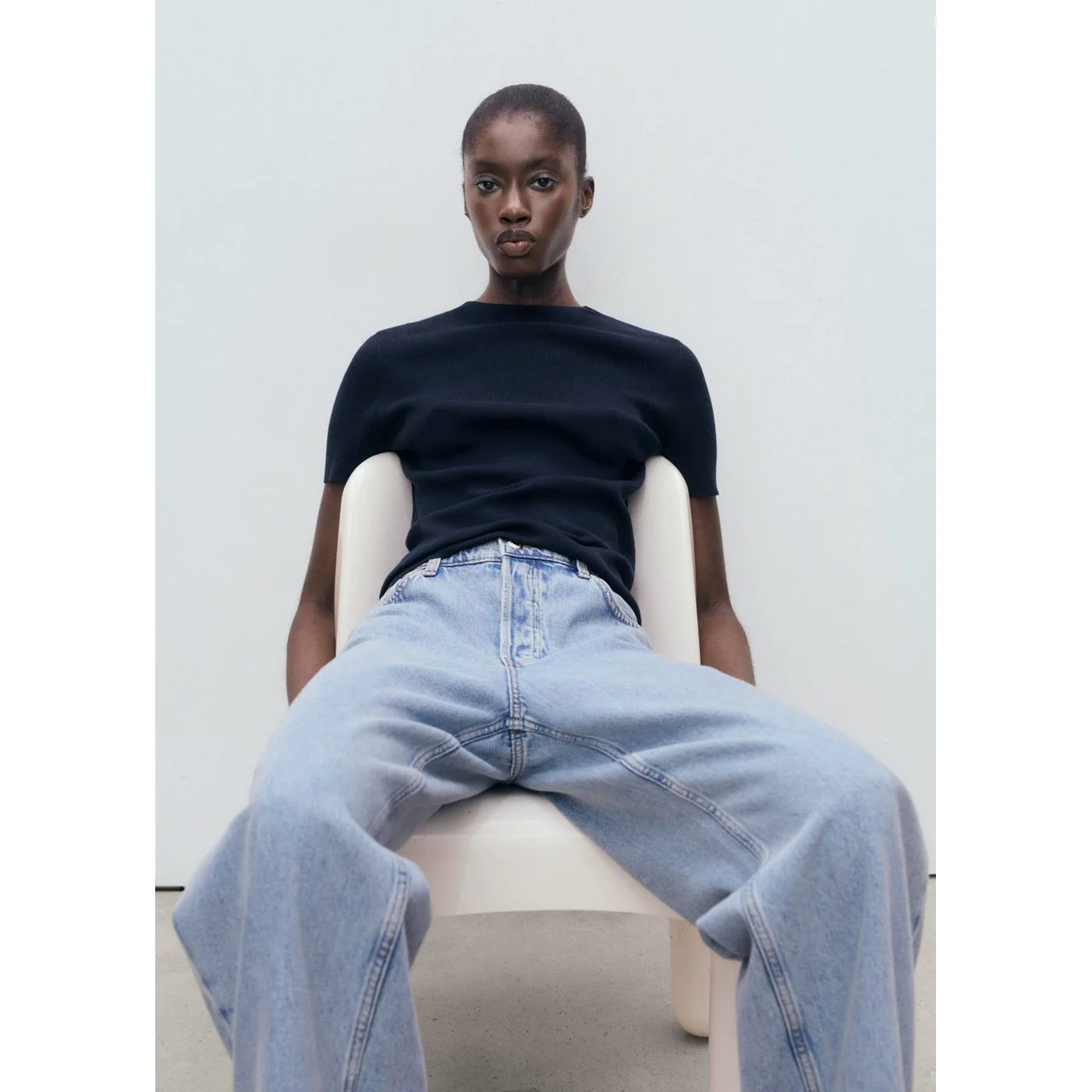 Pull Camel - Bleu Marine - Image 5