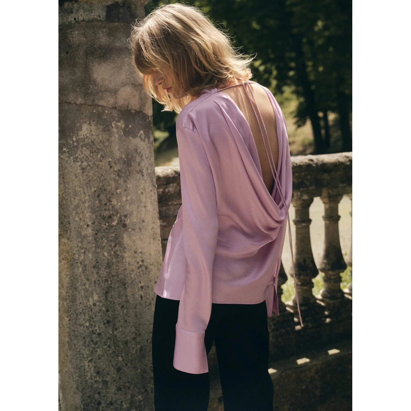 Blouse Galban - Pale Pink - Image 2