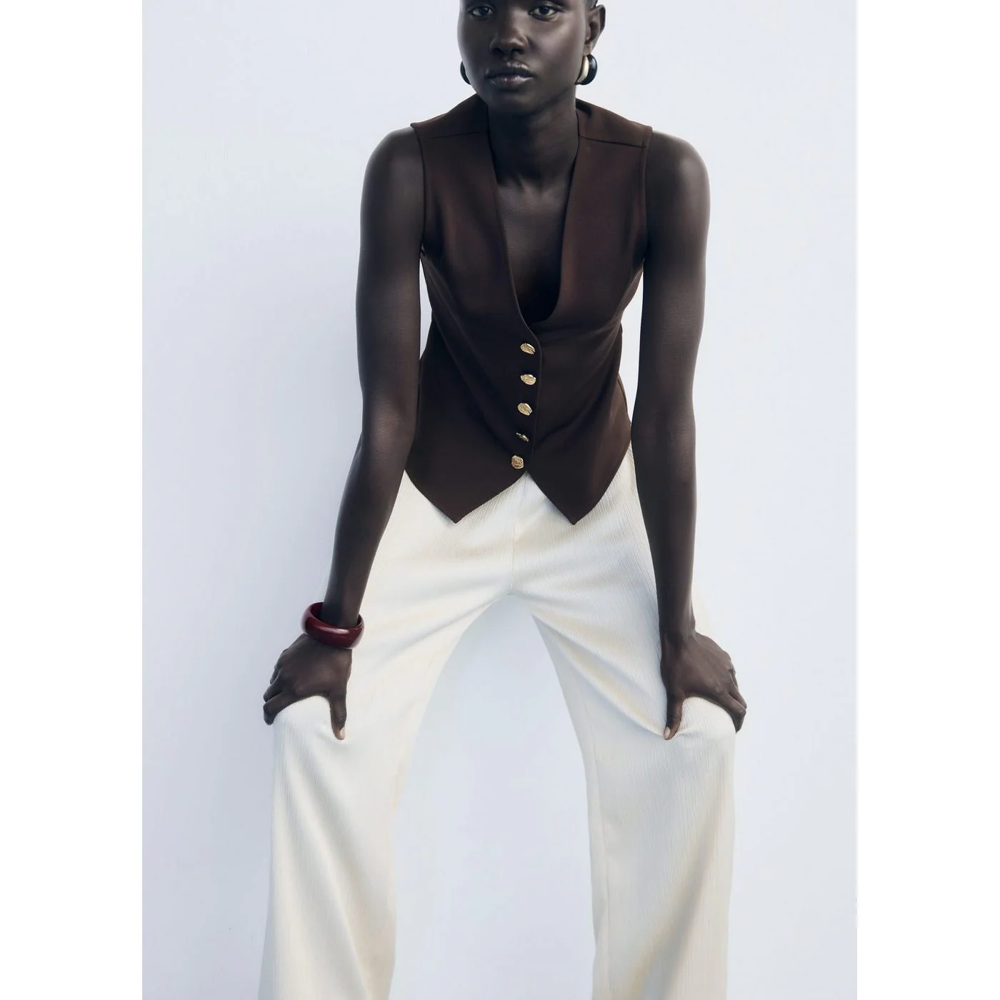 Manteau Salve - Brown - Image 2