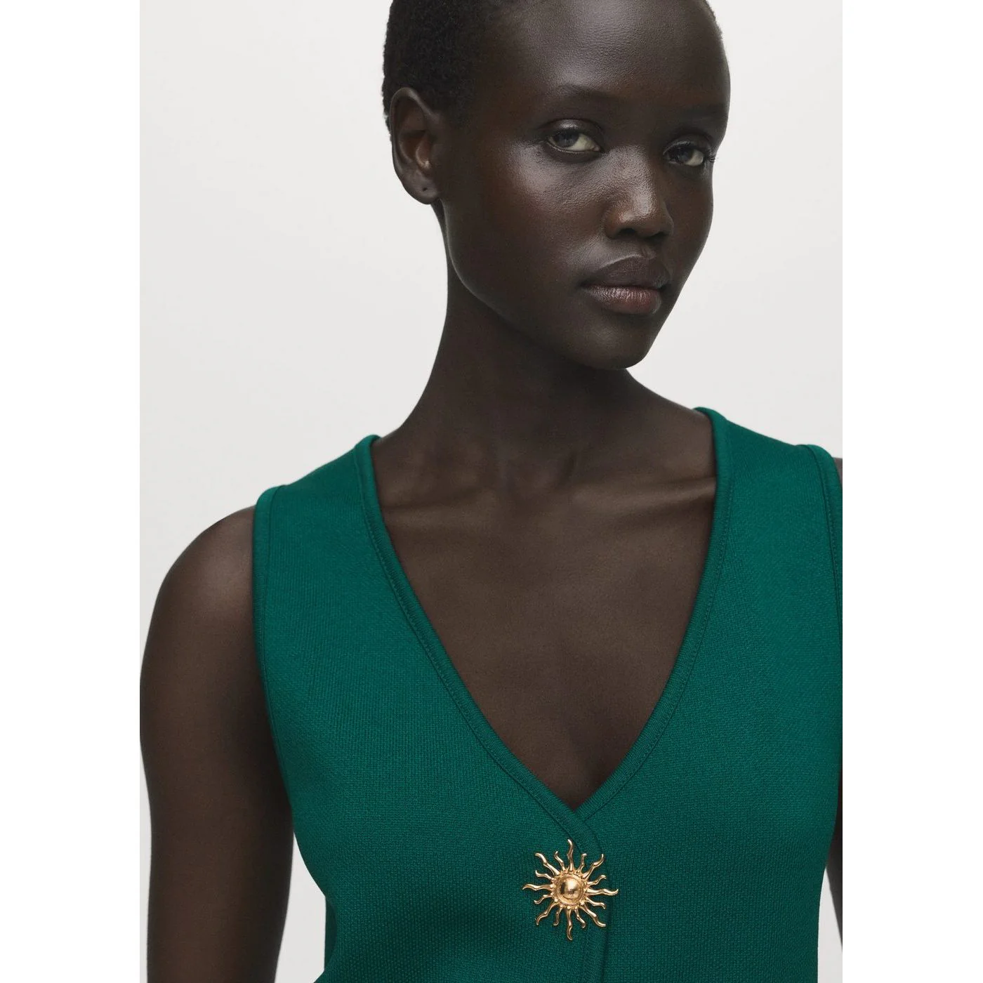 Manteau Antonia - Dark Green - Image 4