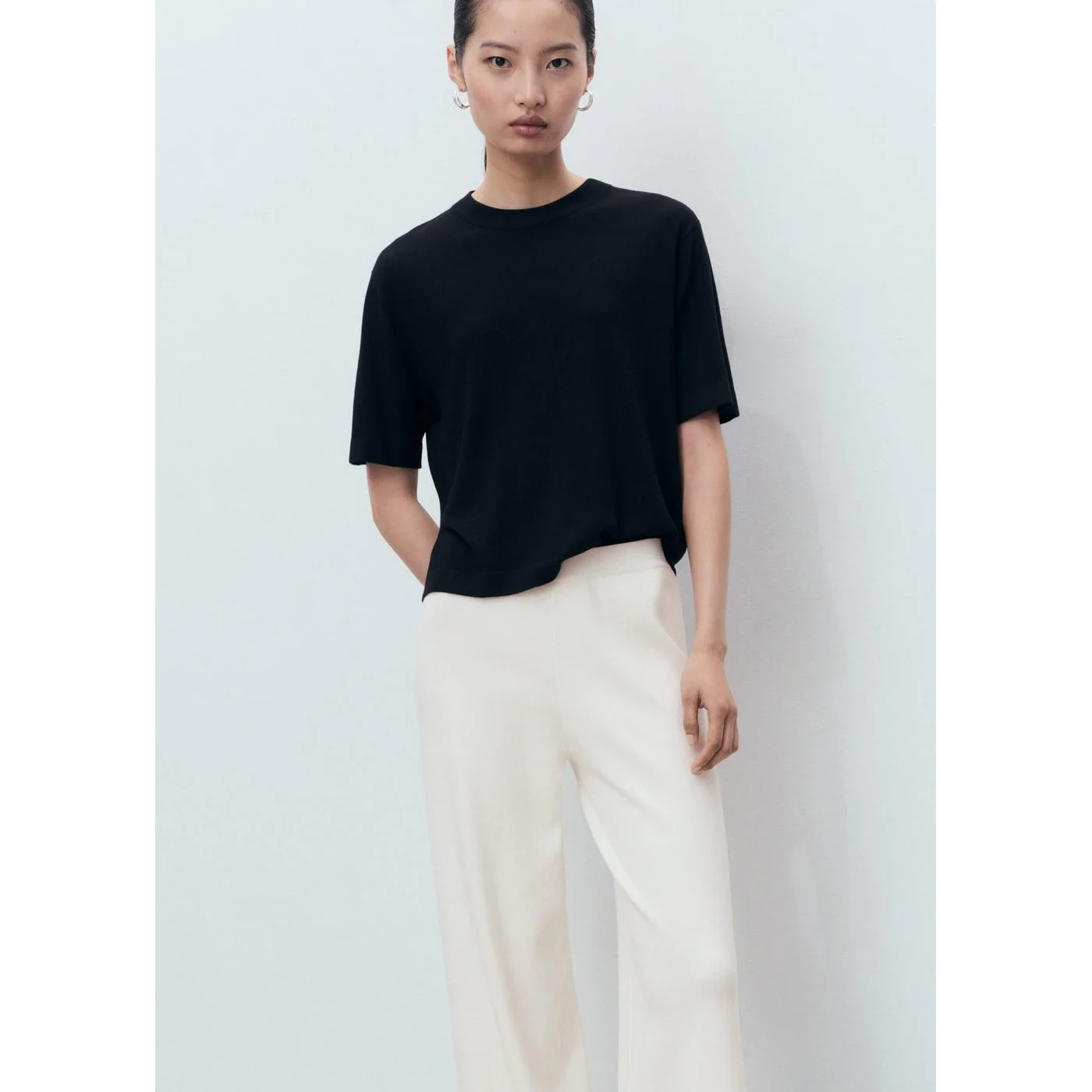 Pantalon Pipon - Ecru - Image 4