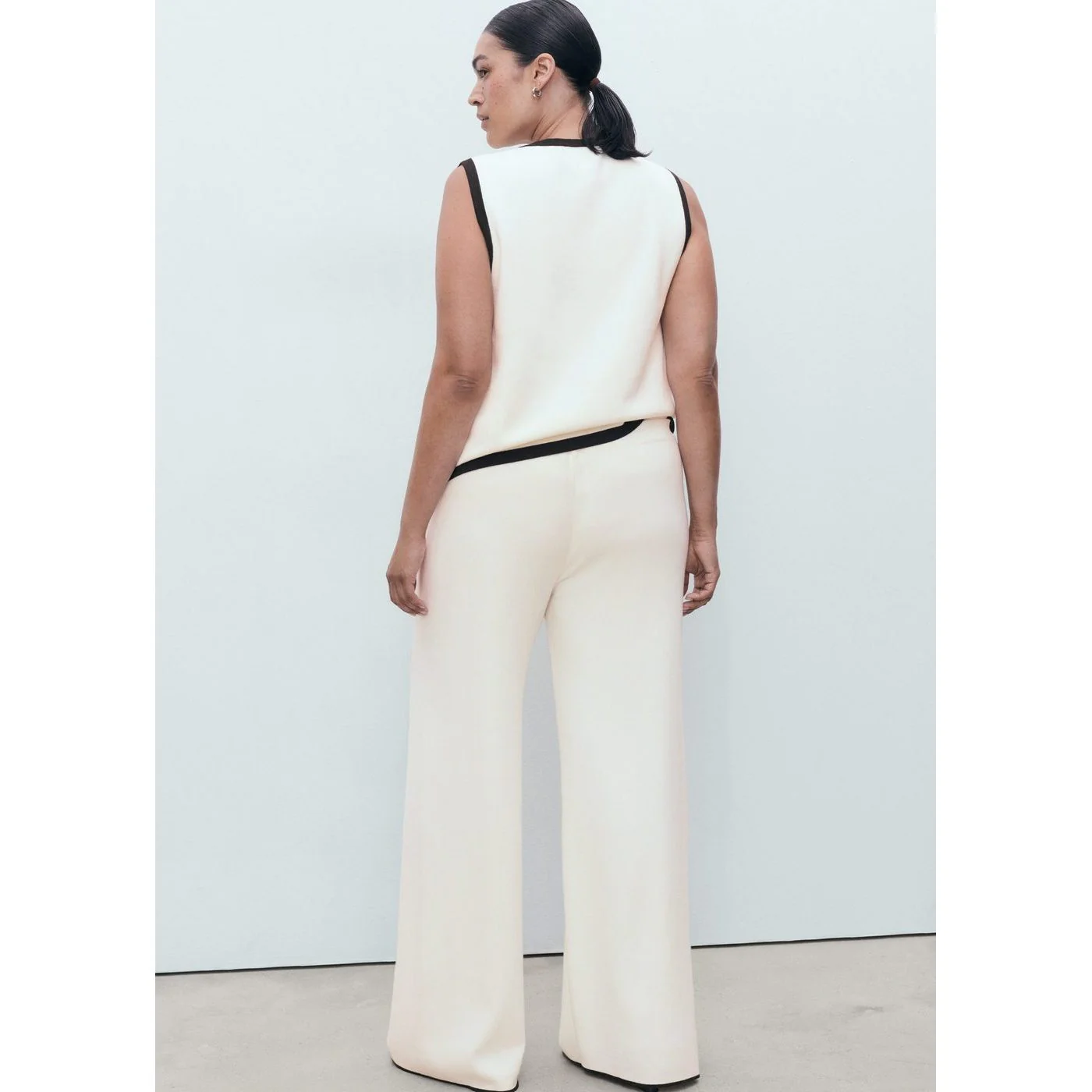 Pantalon Pipon - Ecru - Image 7