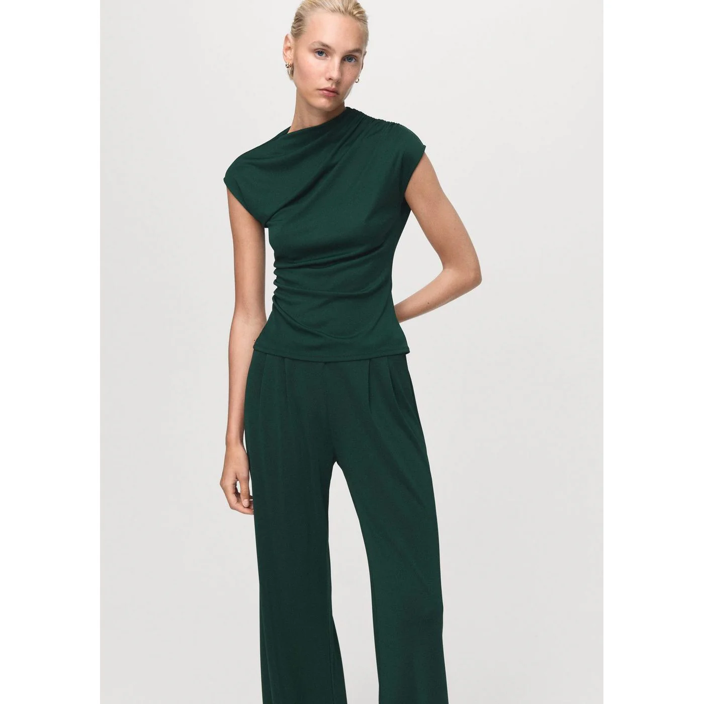 Pantalon Lei - Vert Foncé - Image 4