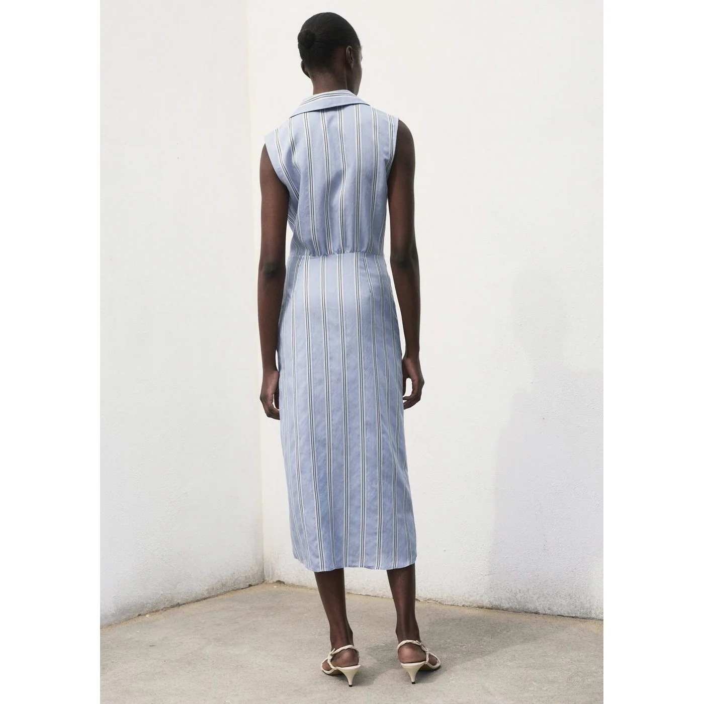 Robe Carol - Bleu - Image 3