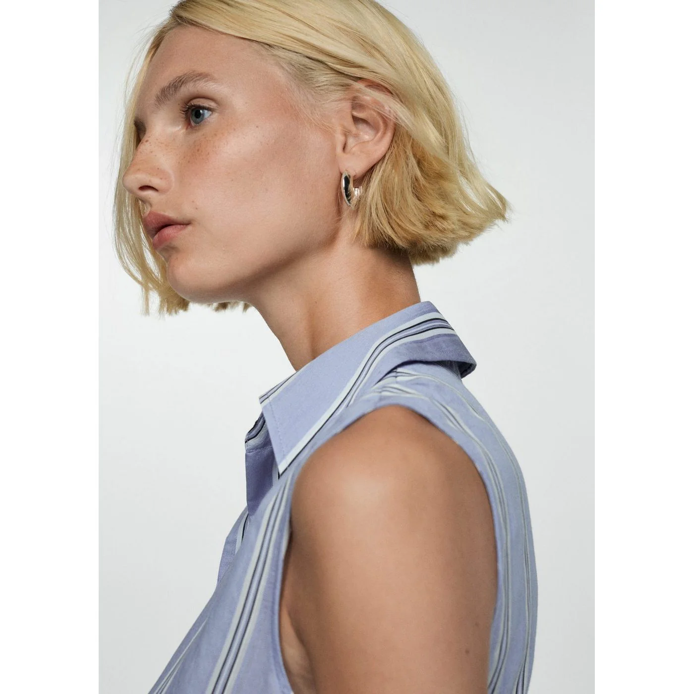 Robe Carol - Bleu - Image 4