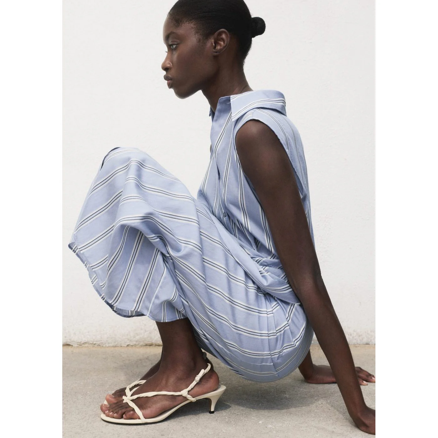 Robe Carol - Bleu - Image 5