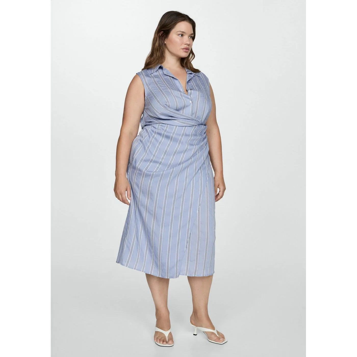 Robe Carol - Bleu - Image 6
