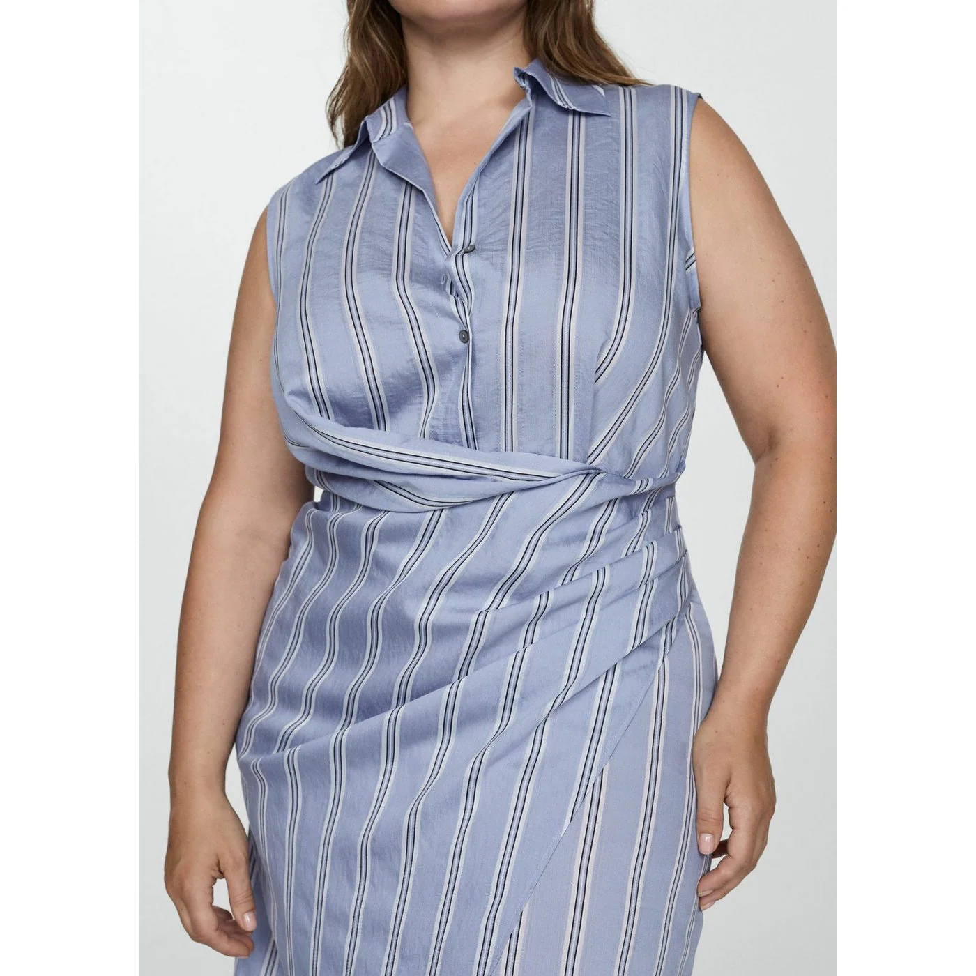 Robe Carol - Bleu - Image 8