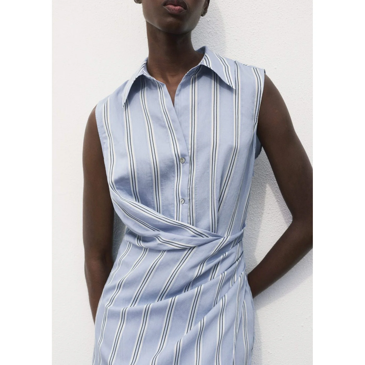 Robe Carol - Bleu - Image 9