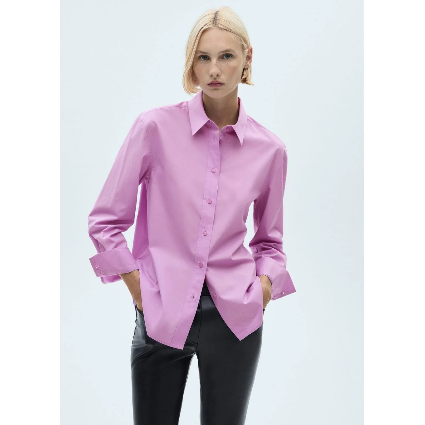 Chemise Farrow - Fuchsia - Image 2