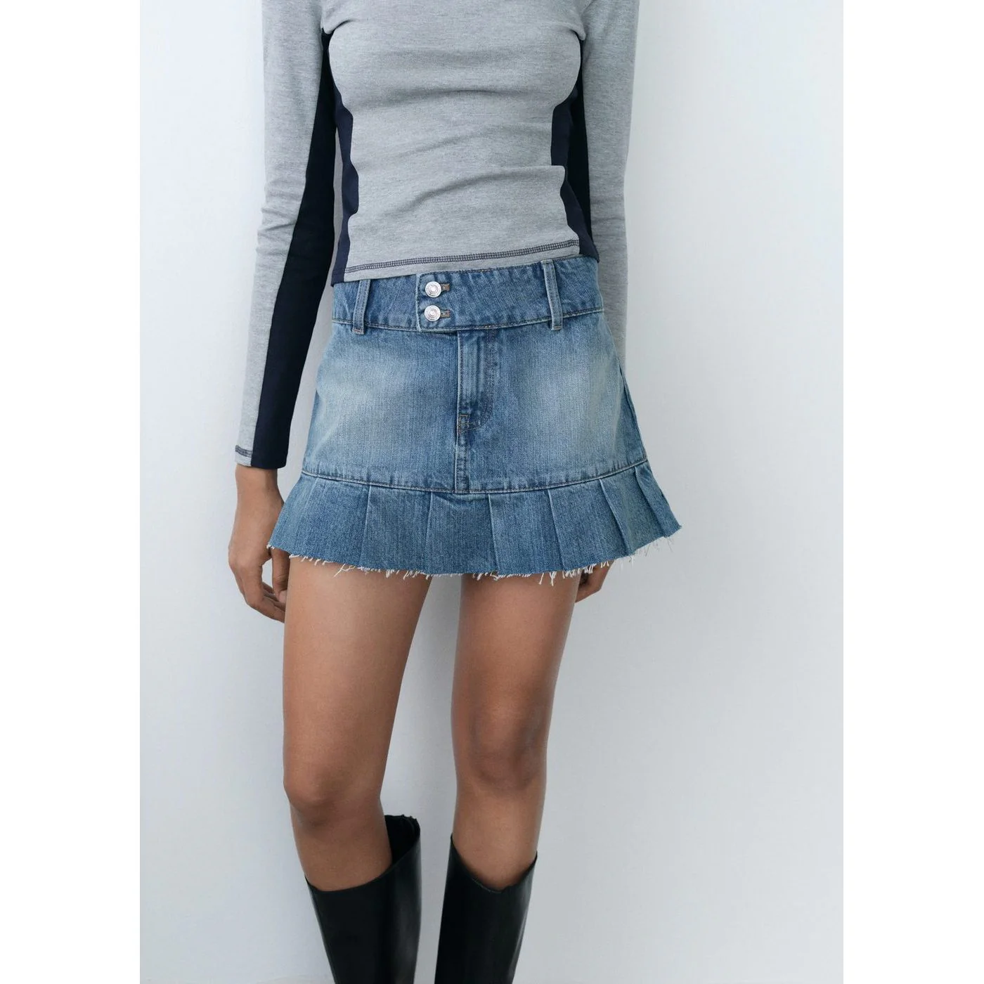 Jupe Nat - Bleu - Image 2