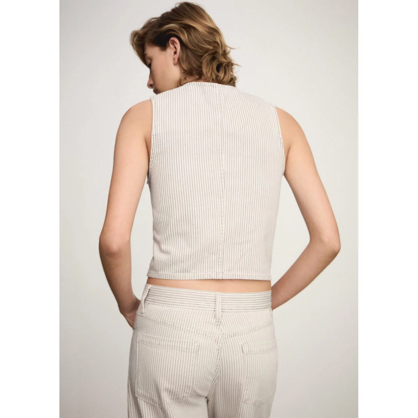 Gilet Unilauri - Beige - Image 2