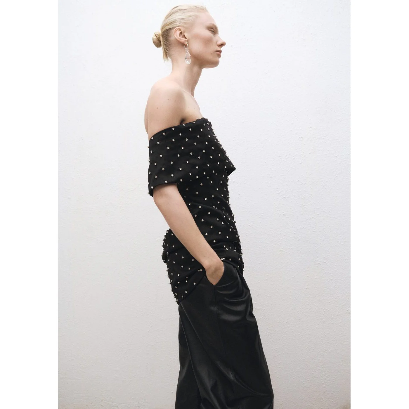 Robe Tess - Noir - Image 6