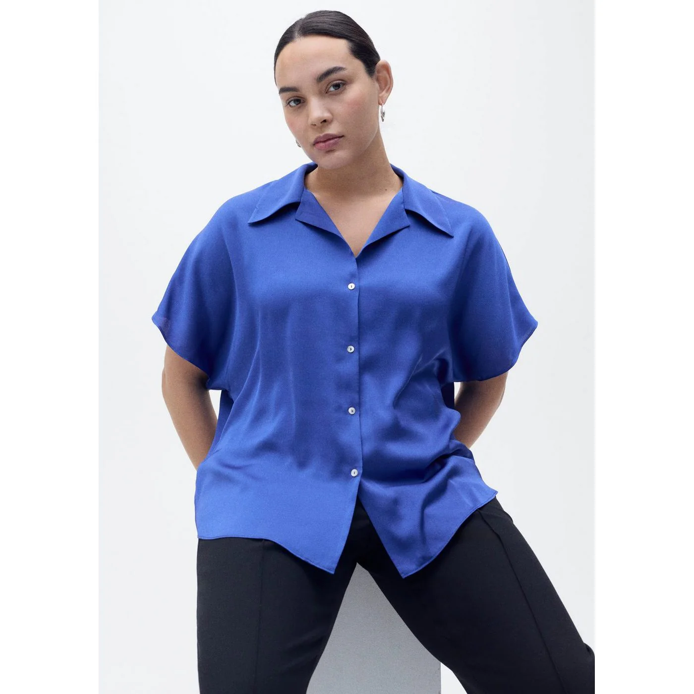 Chemise Sassa - Bleu Nuit - Image 8