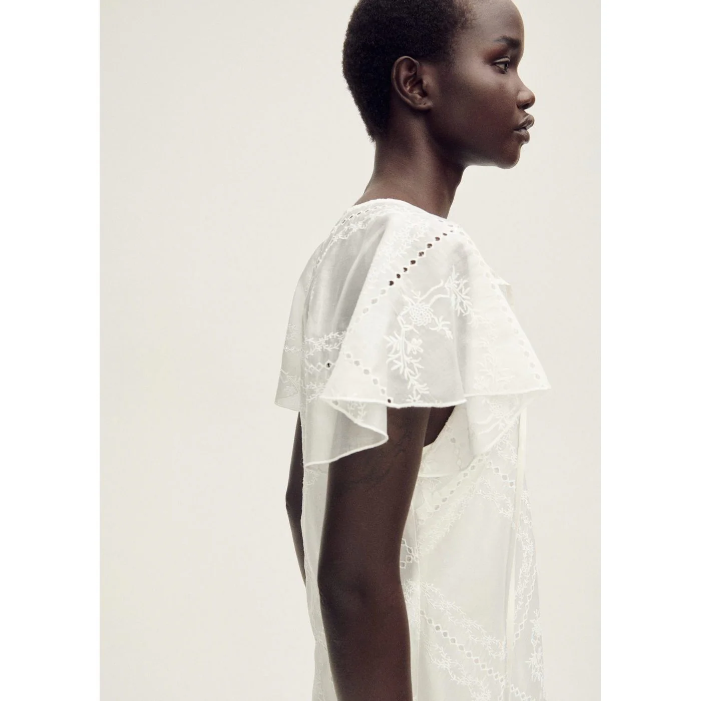 Robe Moss - Blanc - Image 2