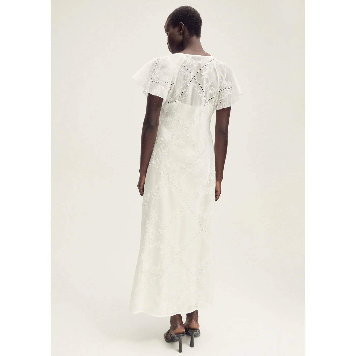 Robe Moss - Blanc - Image 3