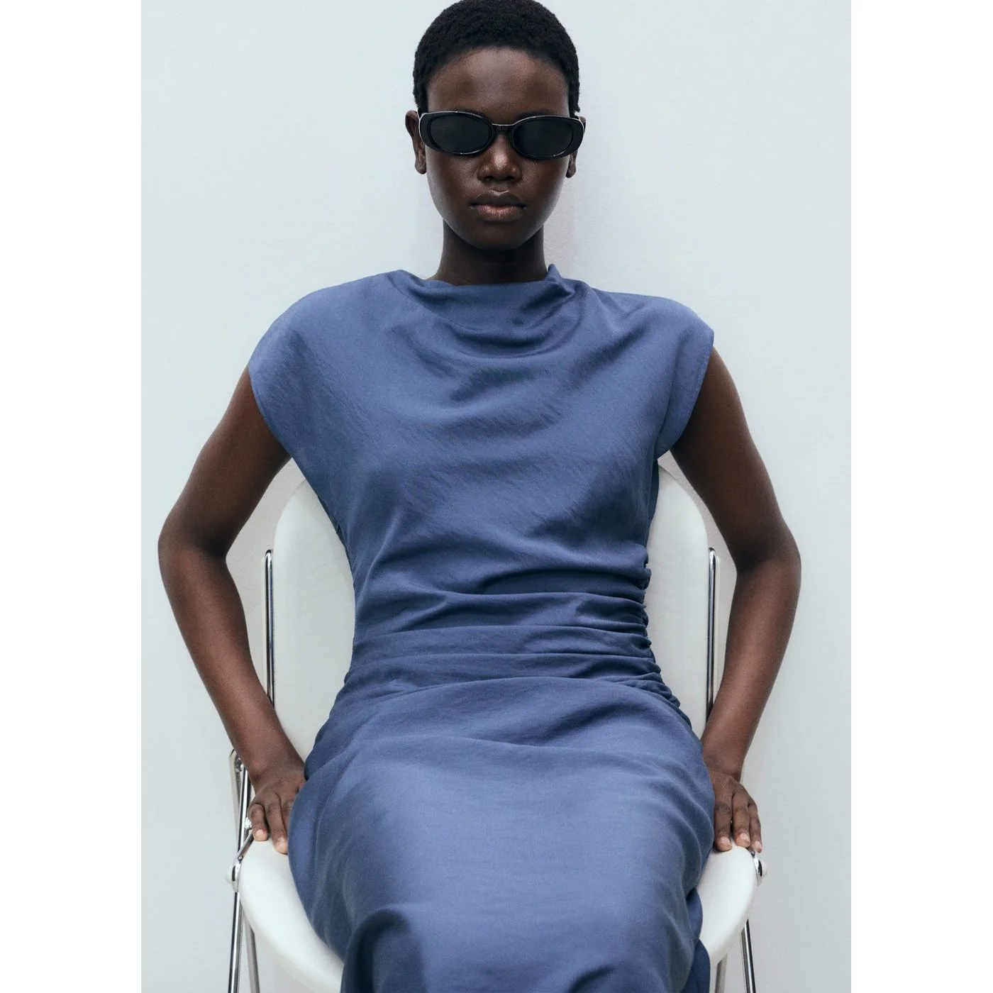 Robe Kelly - Bleu Indigo - Image 5