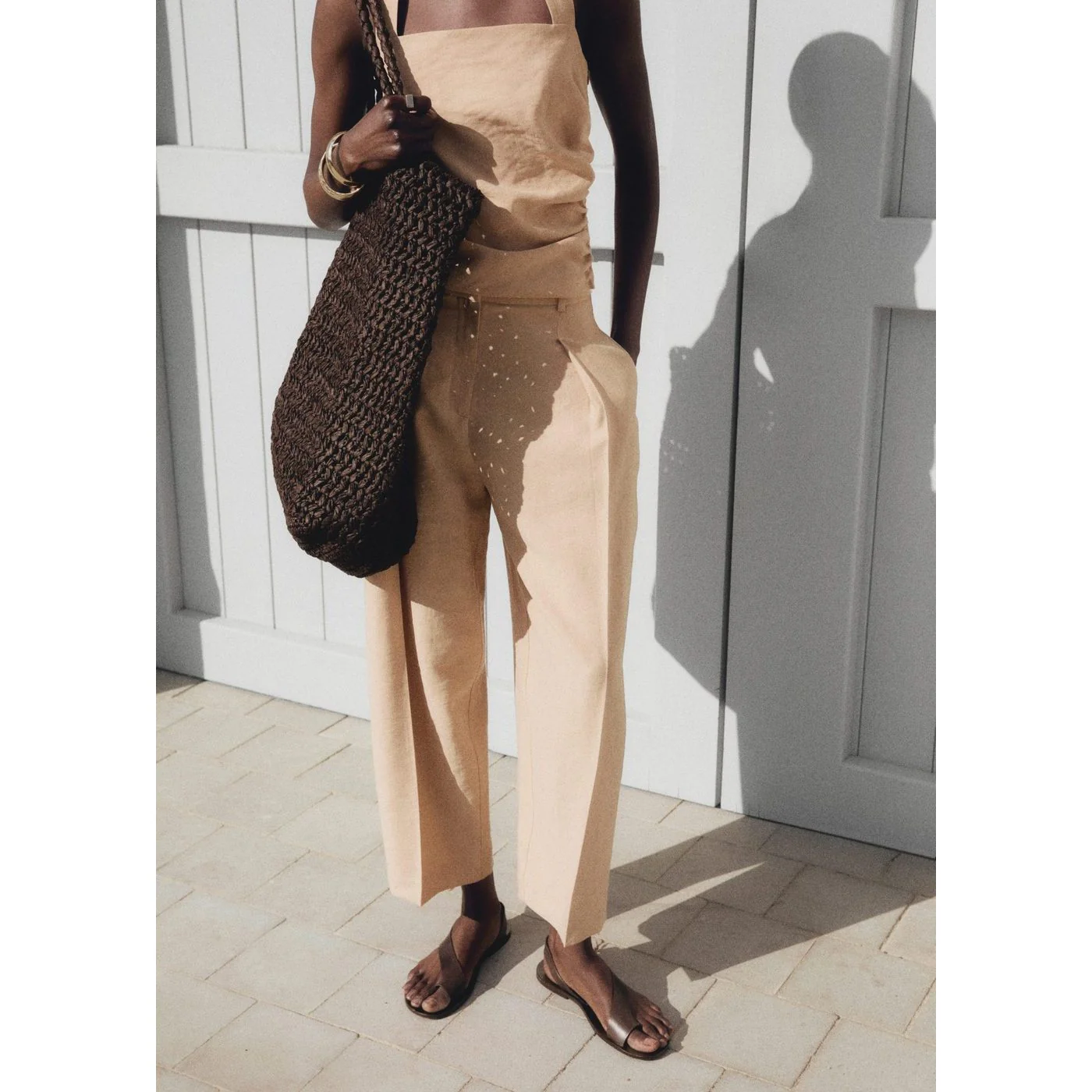 Pantalon Madame - Nude - Image 6