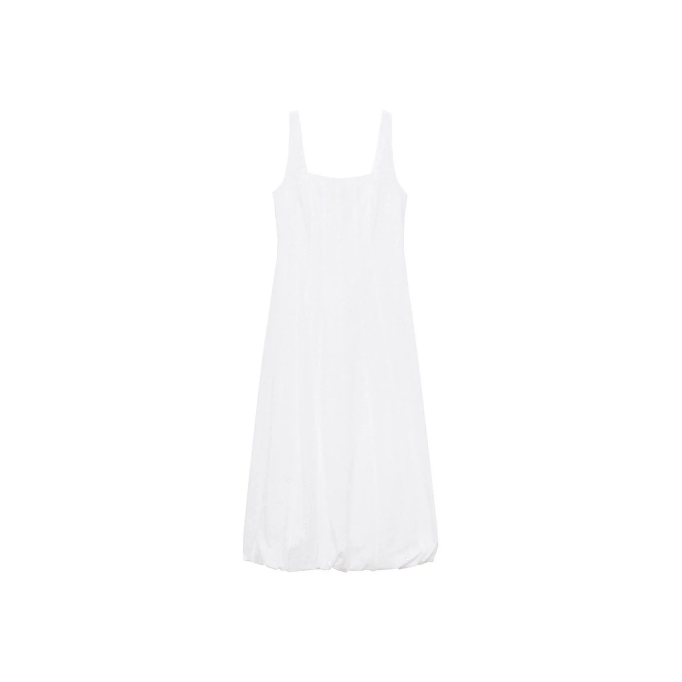 Robe Pleats - Blanc - Image 8