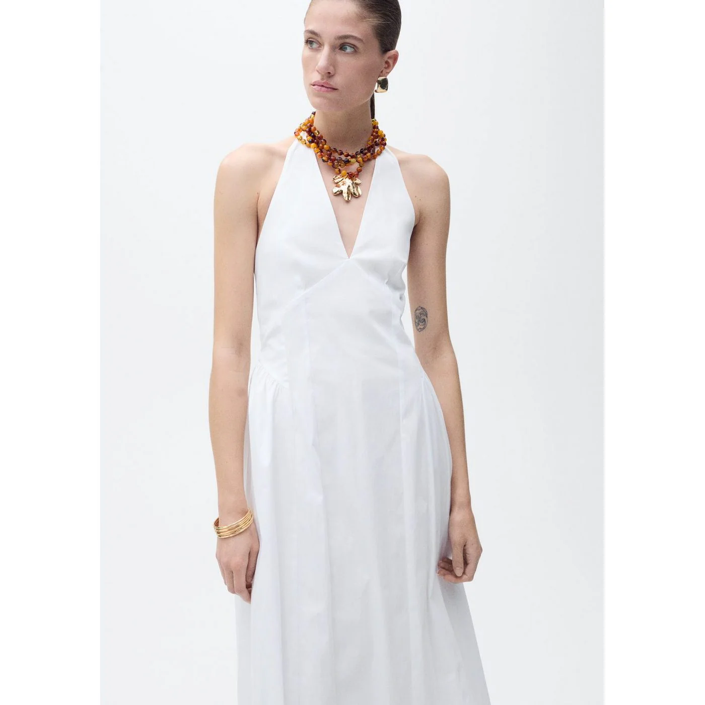Robe Valenti - Blanc Cassé - Image 2
