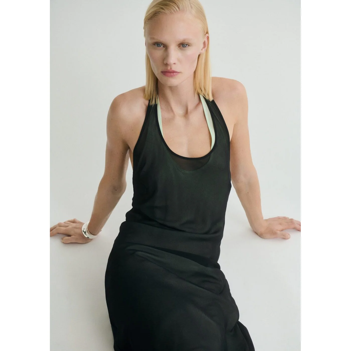Robe Perla - Noir - Image 2