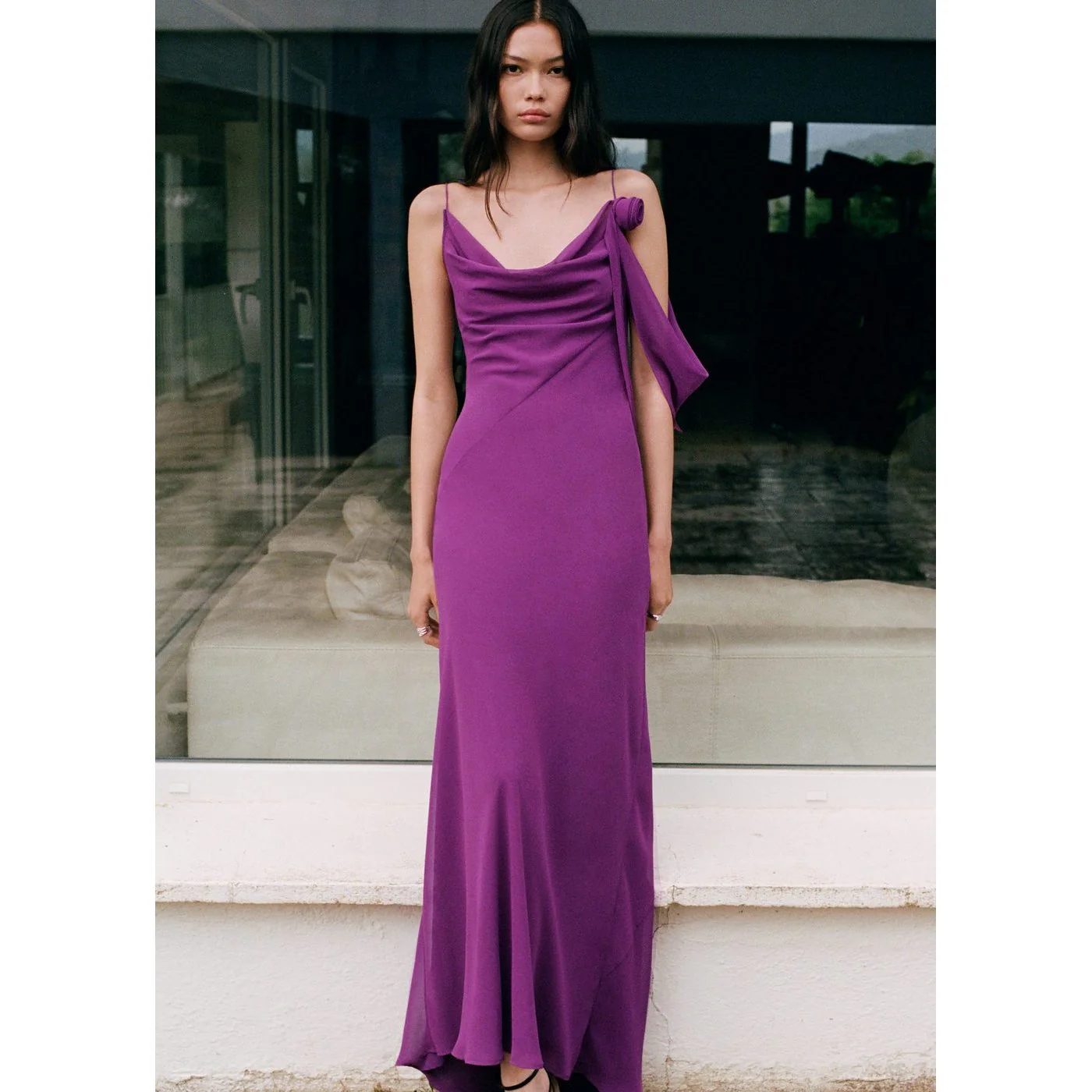Robe Lotus - Violet - Image 6