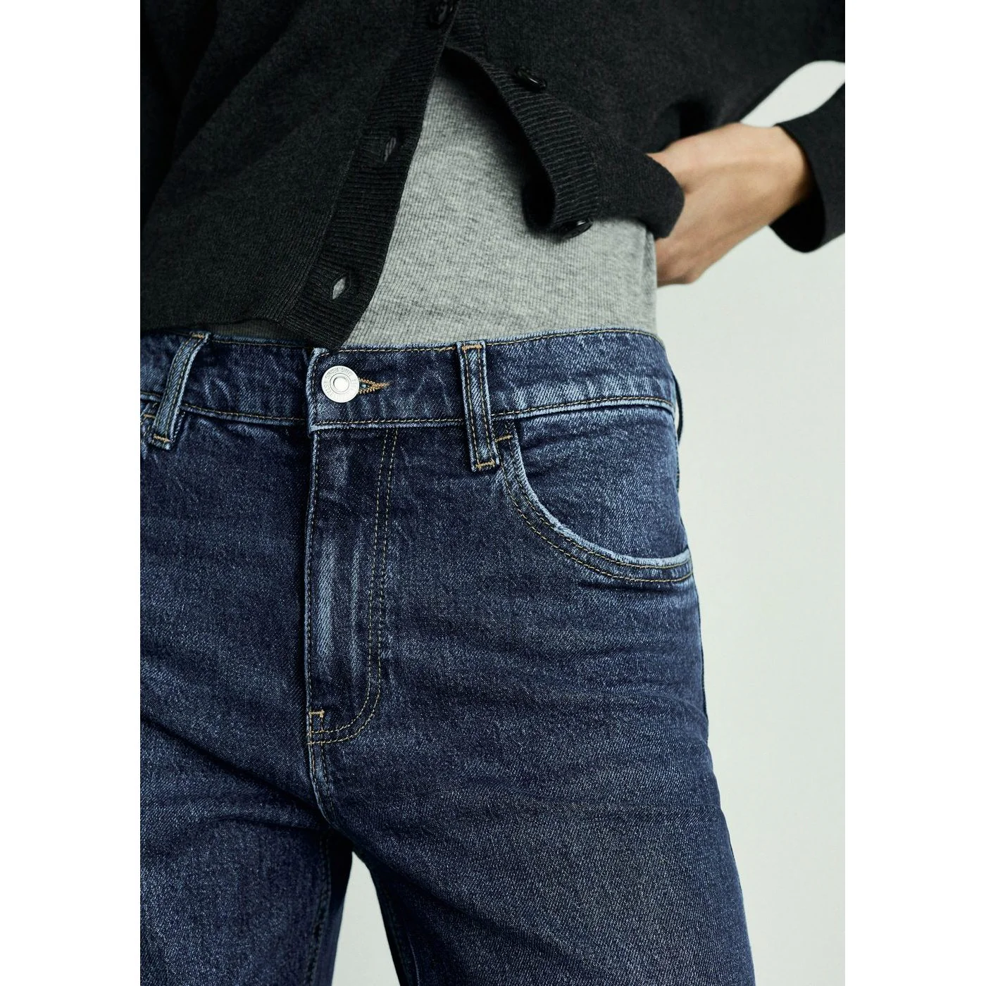 Jean Newmom - Dark Blue - Image 9