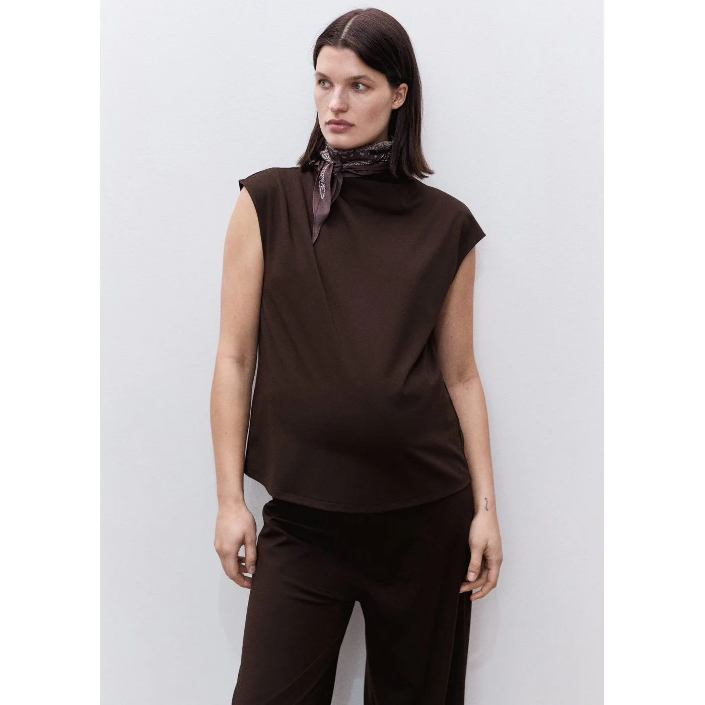 T-Shirt Candelam - Chocolat - Image 2