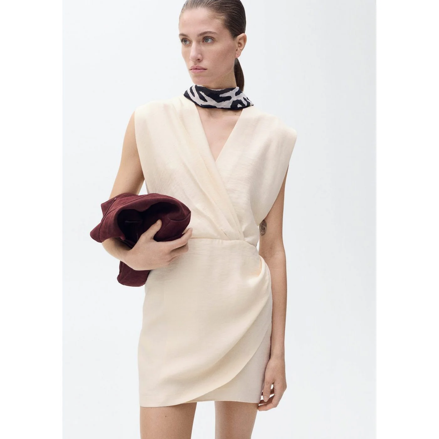 Robe Vene - Ecru - Image 2