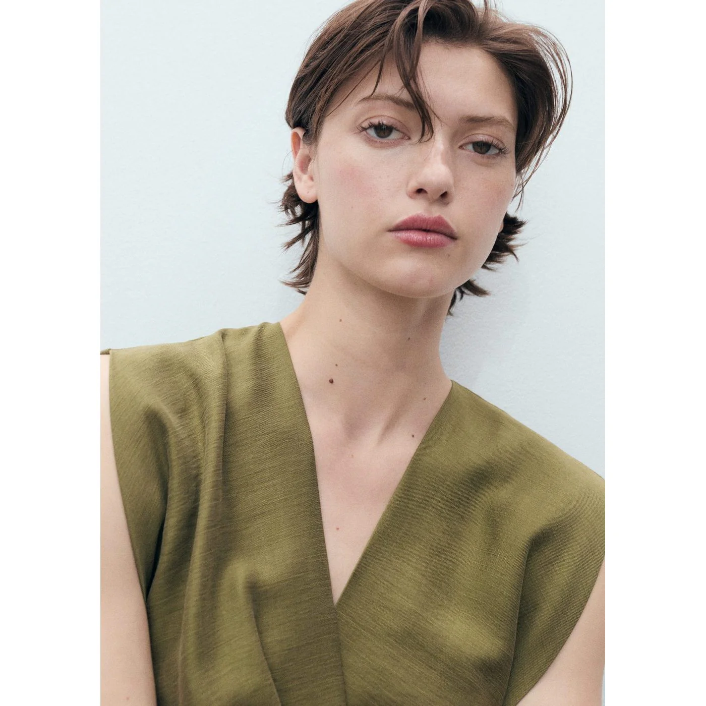 Robe Vene - Khaki - Image 4
