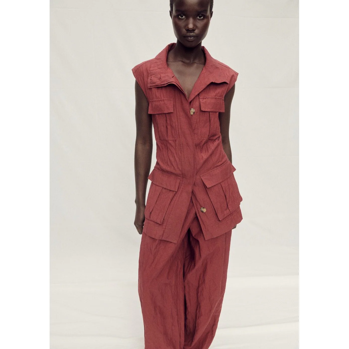 Pantalon Beets - Vin - Image 4