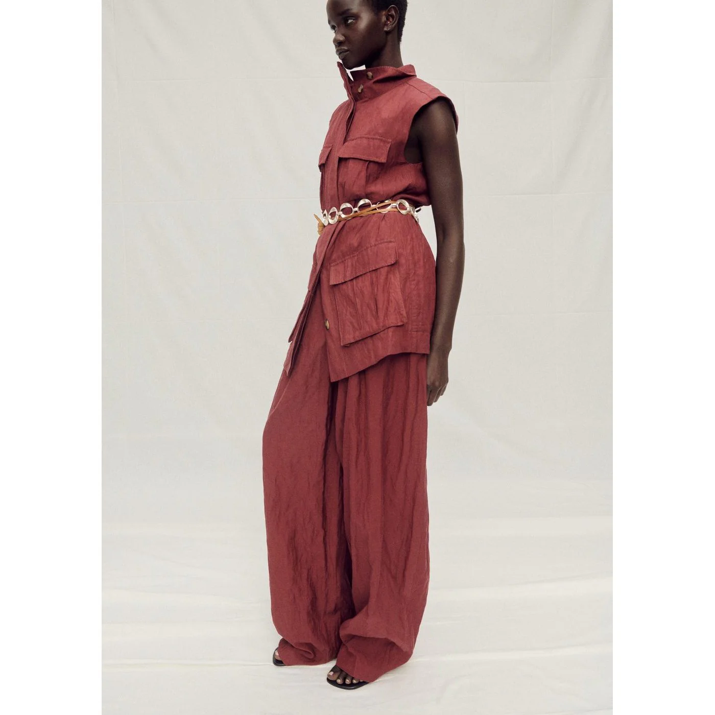 Pantalon Beets - Vin - Image 5