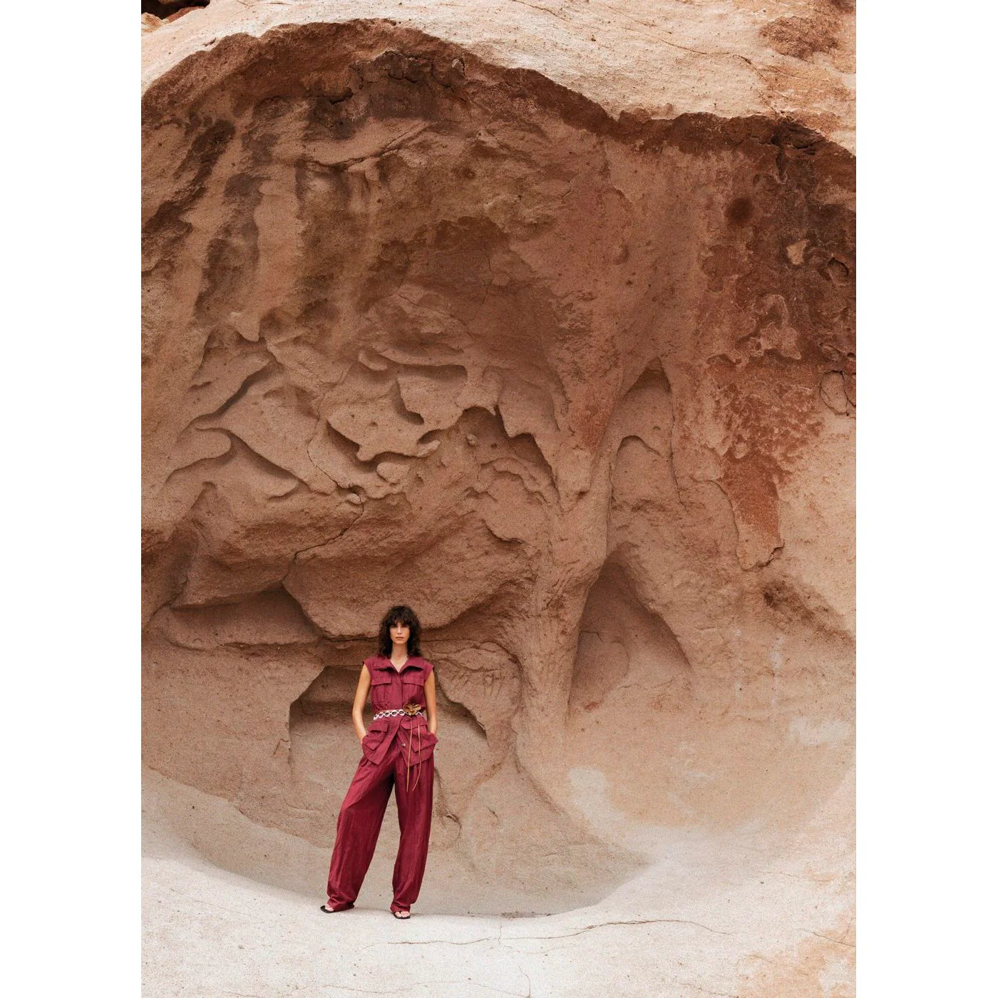 Pantalon Beets - Vin - Image 6