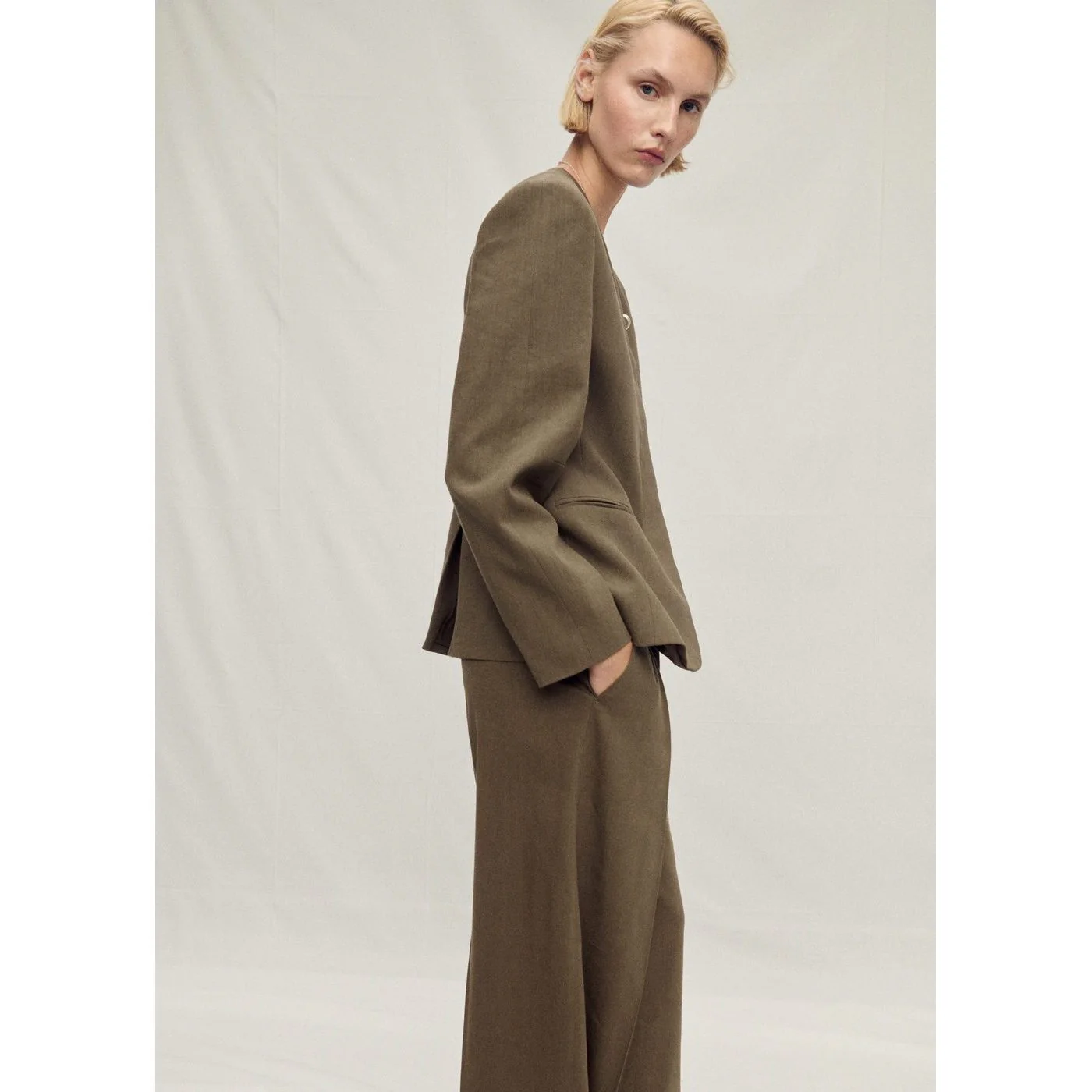 Pantalon Orchid - Kaki - Image 4
