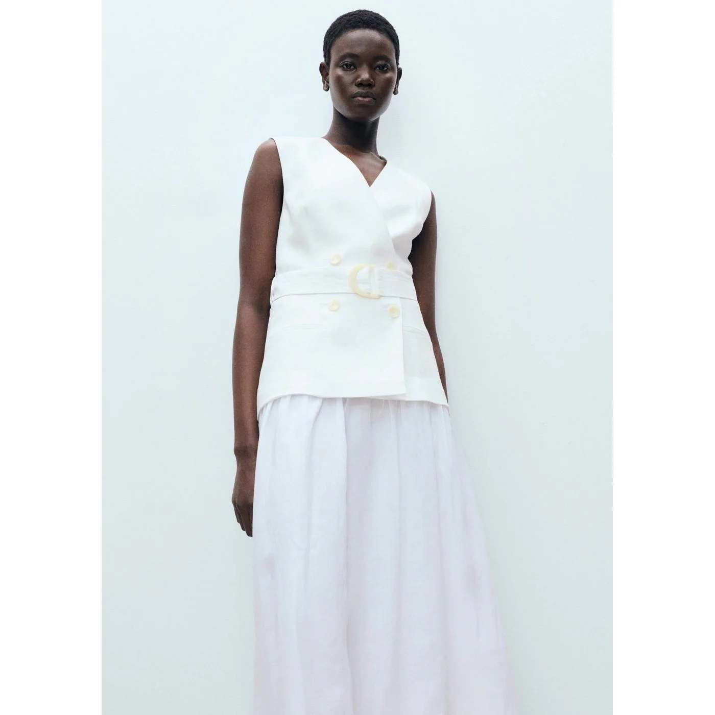 Robe Mariona - White - Image 2