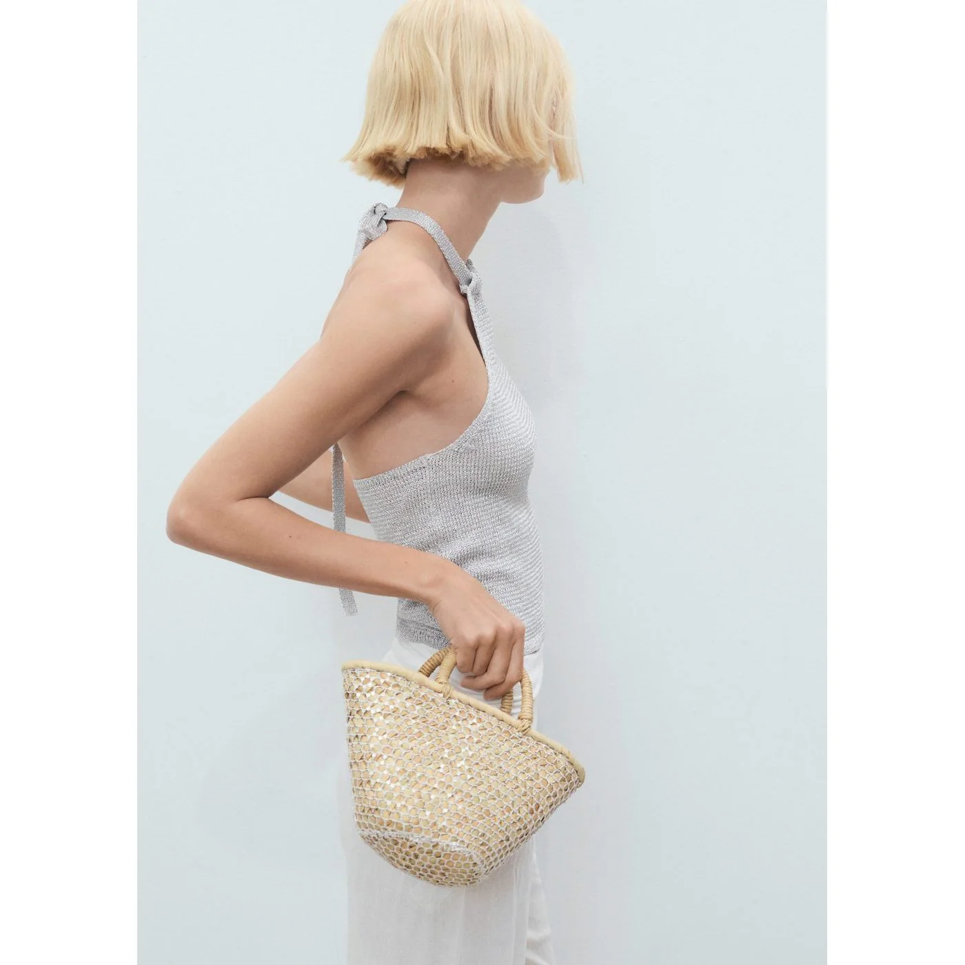 Top Marieta - Argent - Image 2
