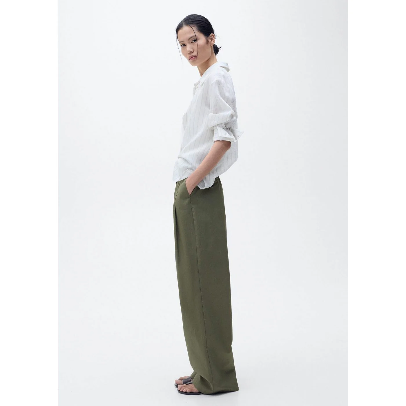 Pantalon Cubi - Kaki - Image 4