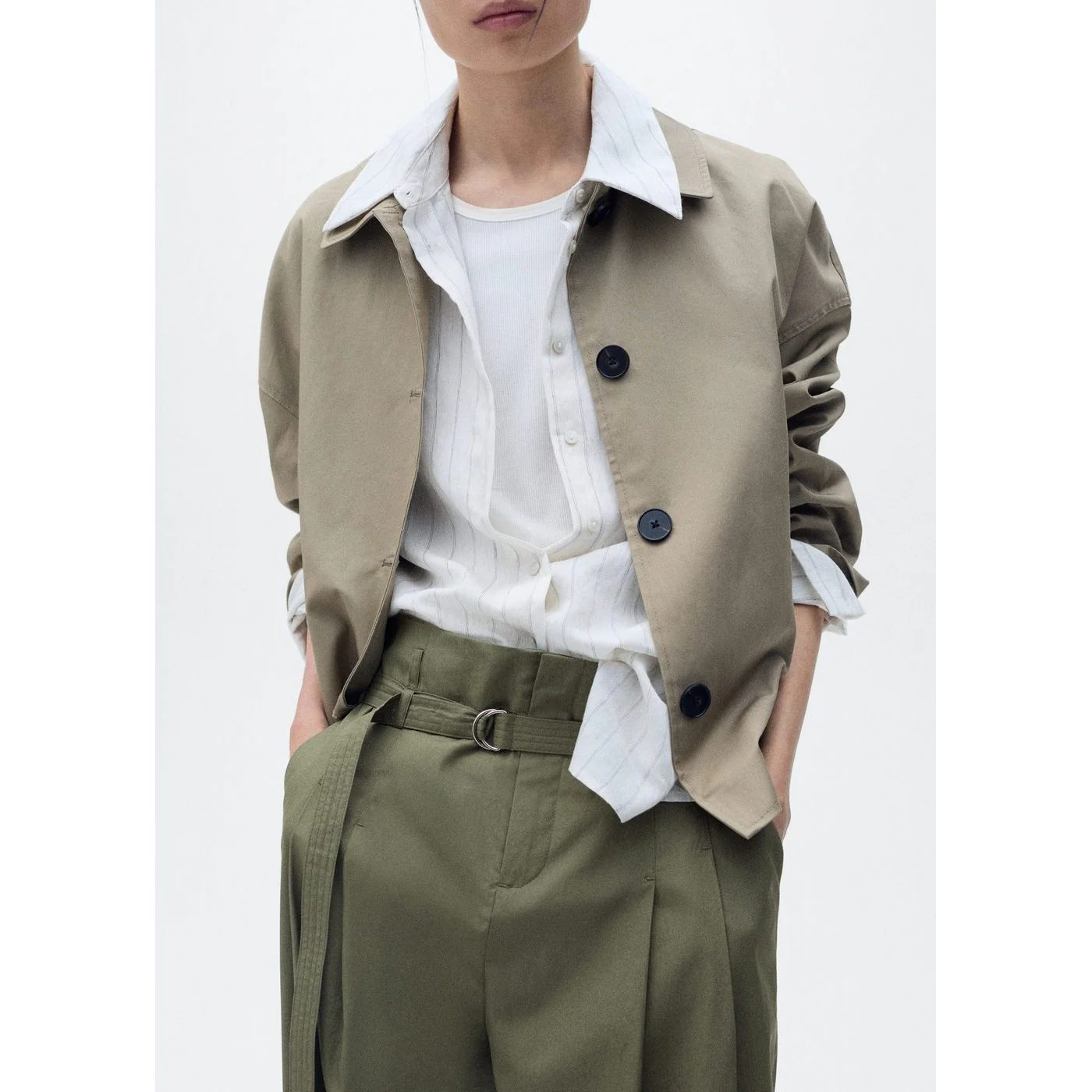 Pantalon Cubi - Kaki - Image 5
