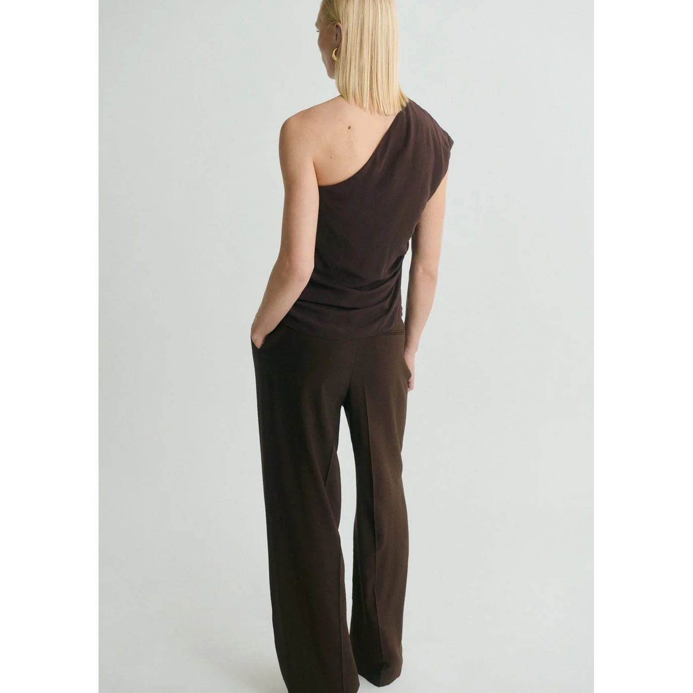 Blouse Flequi - Brun - Image 3