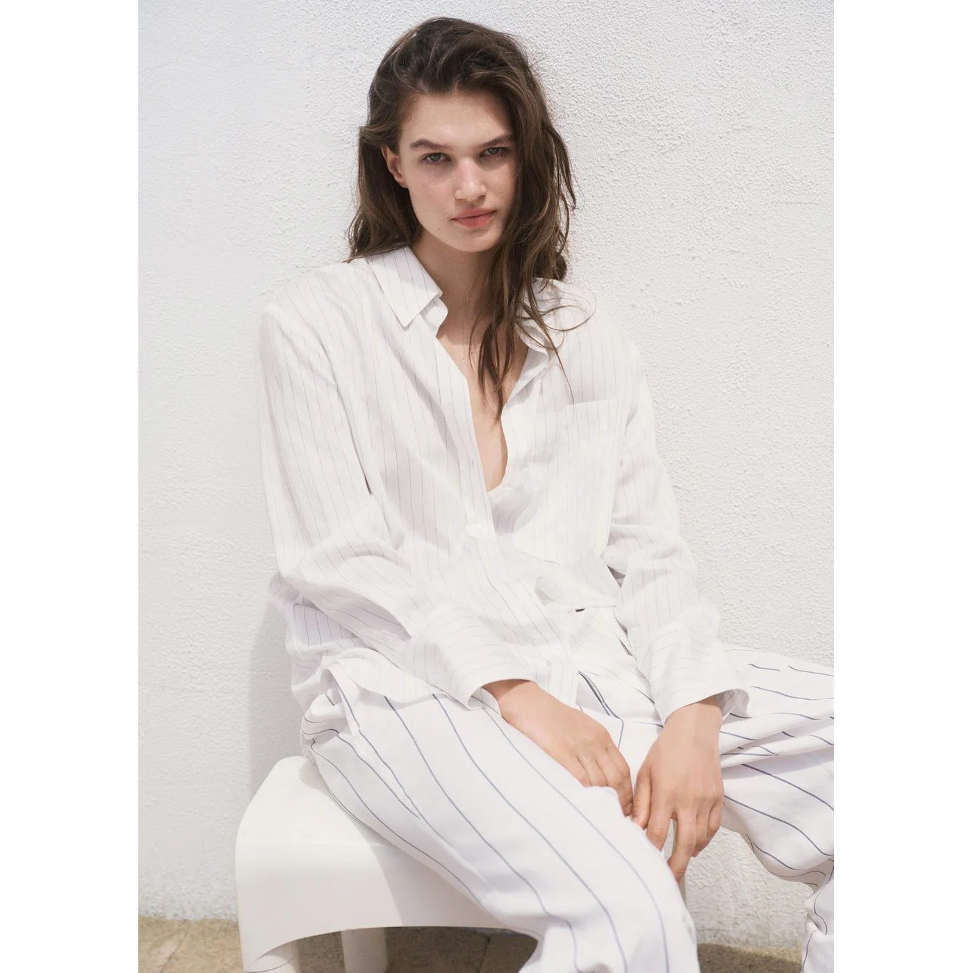 Chemise Zaro - Blanc Cassé - Image 5