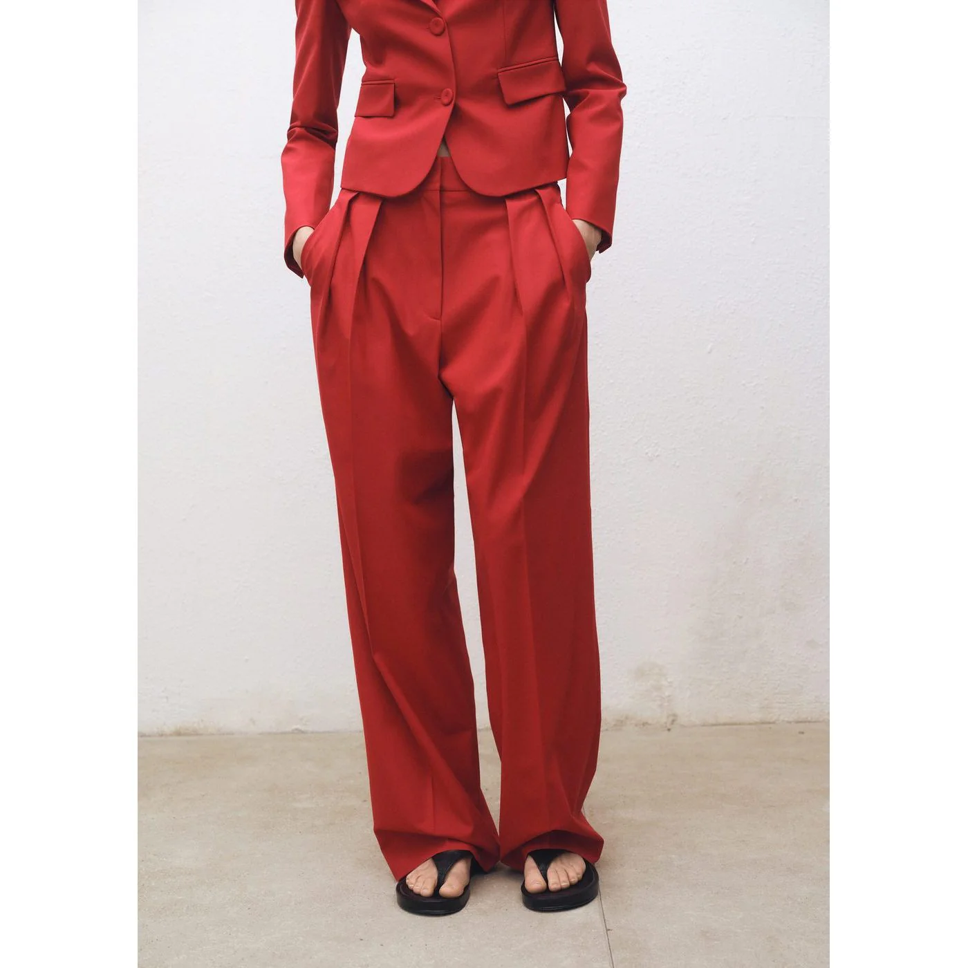 Pantalon Margot - Rouge - Image 2