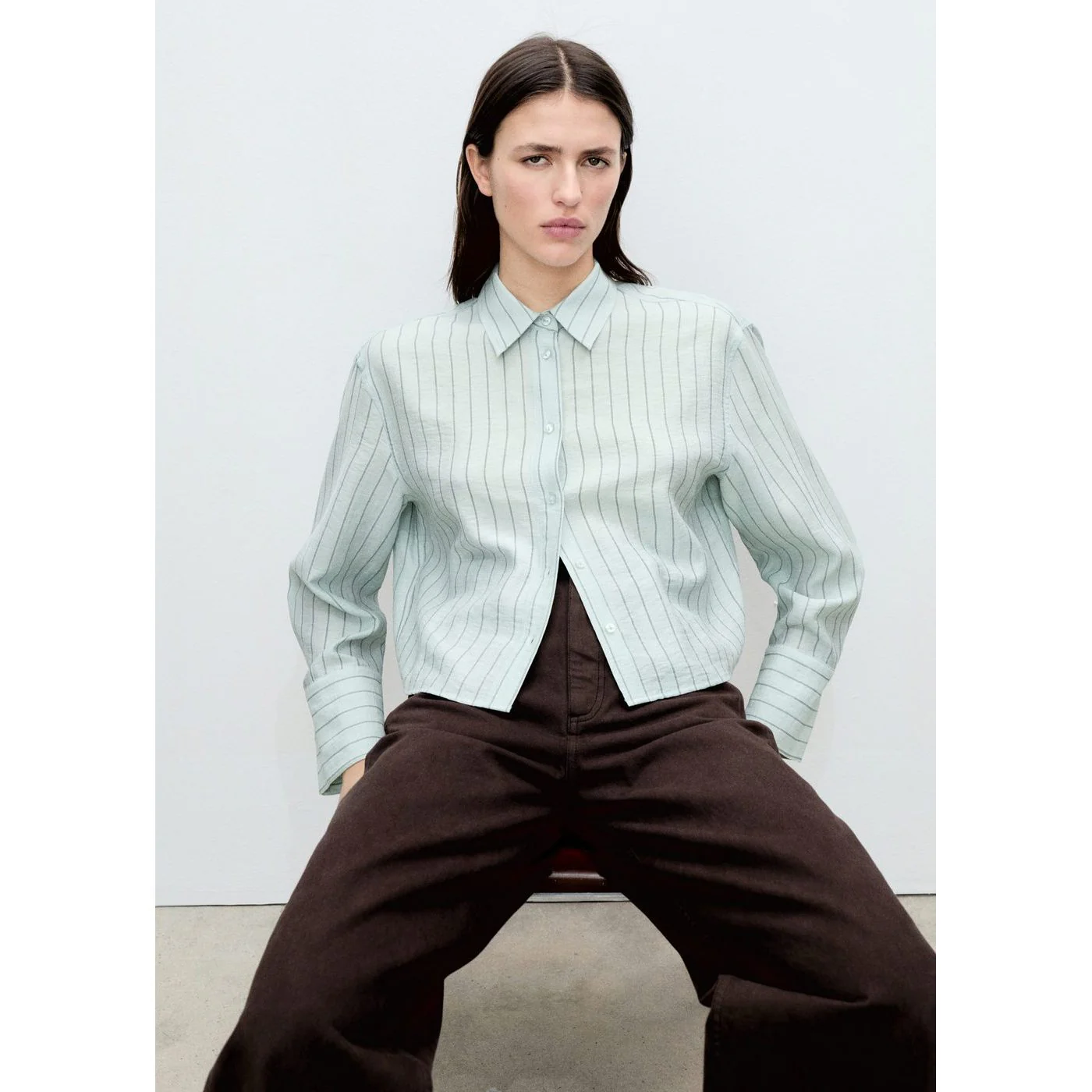 Chemise Badal - Vert - Image 5
