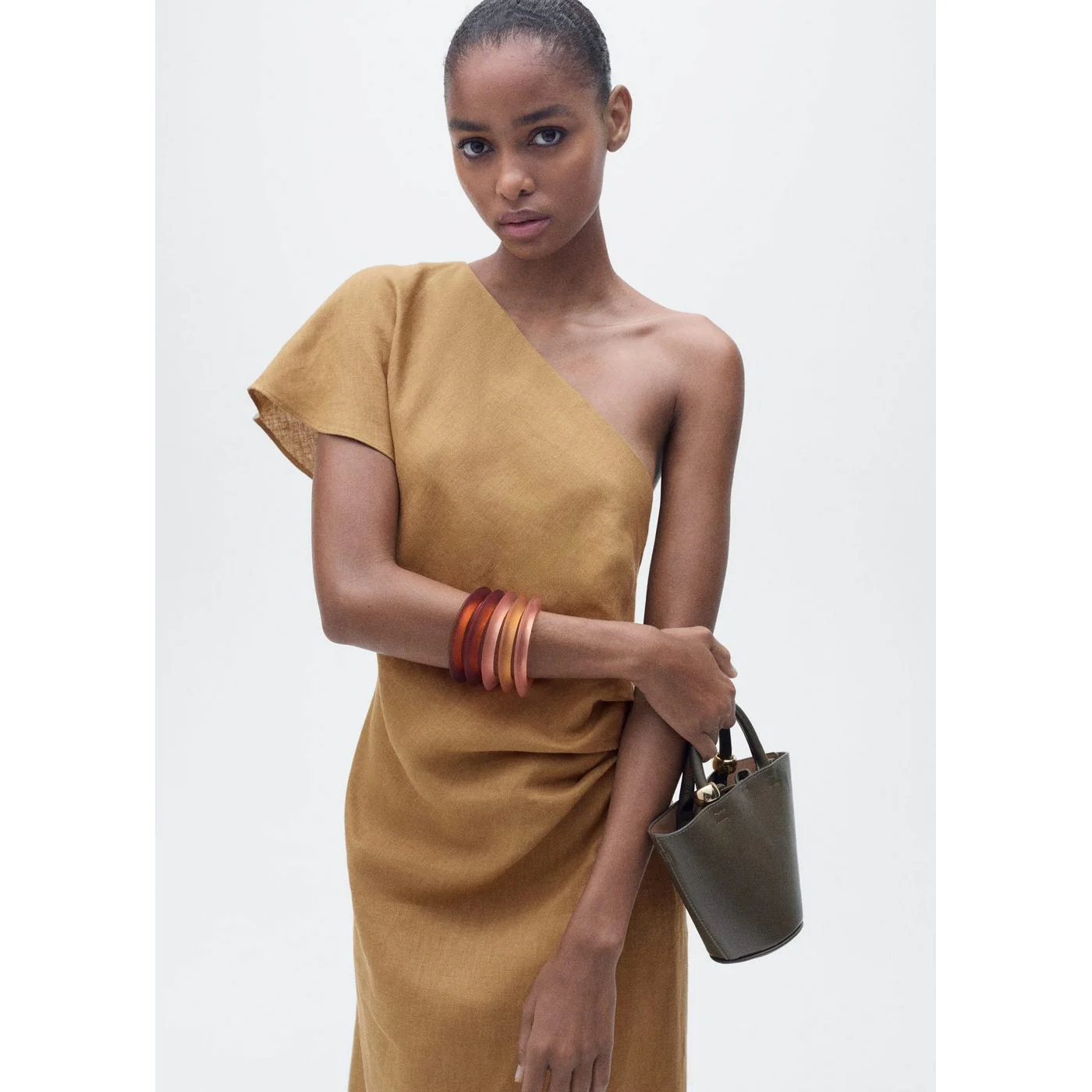 Robe Rachel - Brun Moyen - Image 2