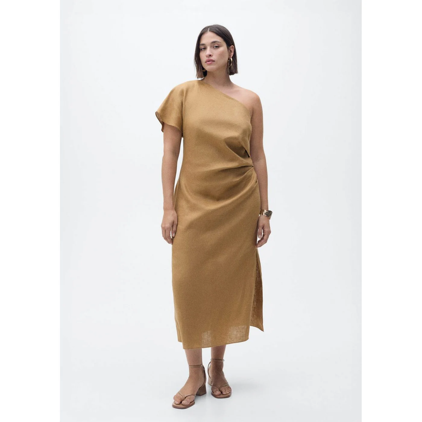 Robe Rachel - Brun Moyen - Image 5