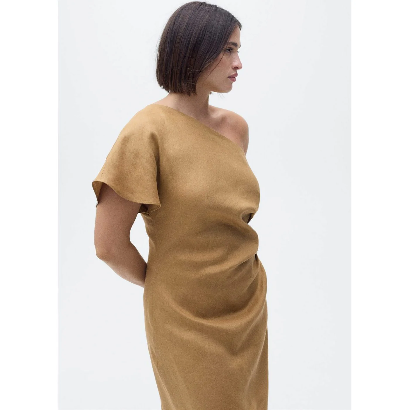 Robe Rachel - Brun Moyen - Image 7
